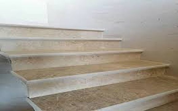 تصویر 3 از خرید و قیمت سنگ تراورتن کف پله + فروش عمده